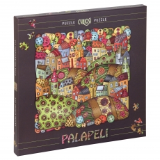 Curiosi Palapeli Rahmenpuzzle Bergdorf - 210 Teile 292189