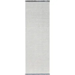 benuta Nest Läufer für Flur Mia Blau 80x250 cm