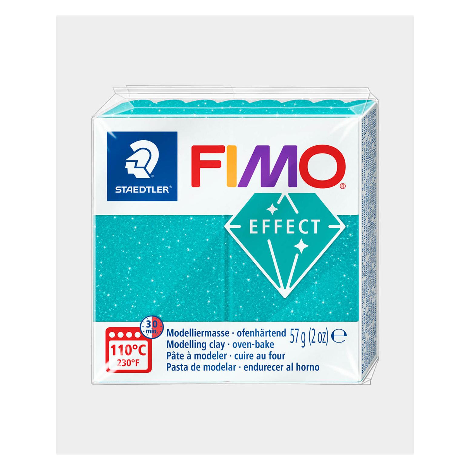 Fimo EFFECT GALAXY Modelliermasse, trkis, 57 g (8010-392)