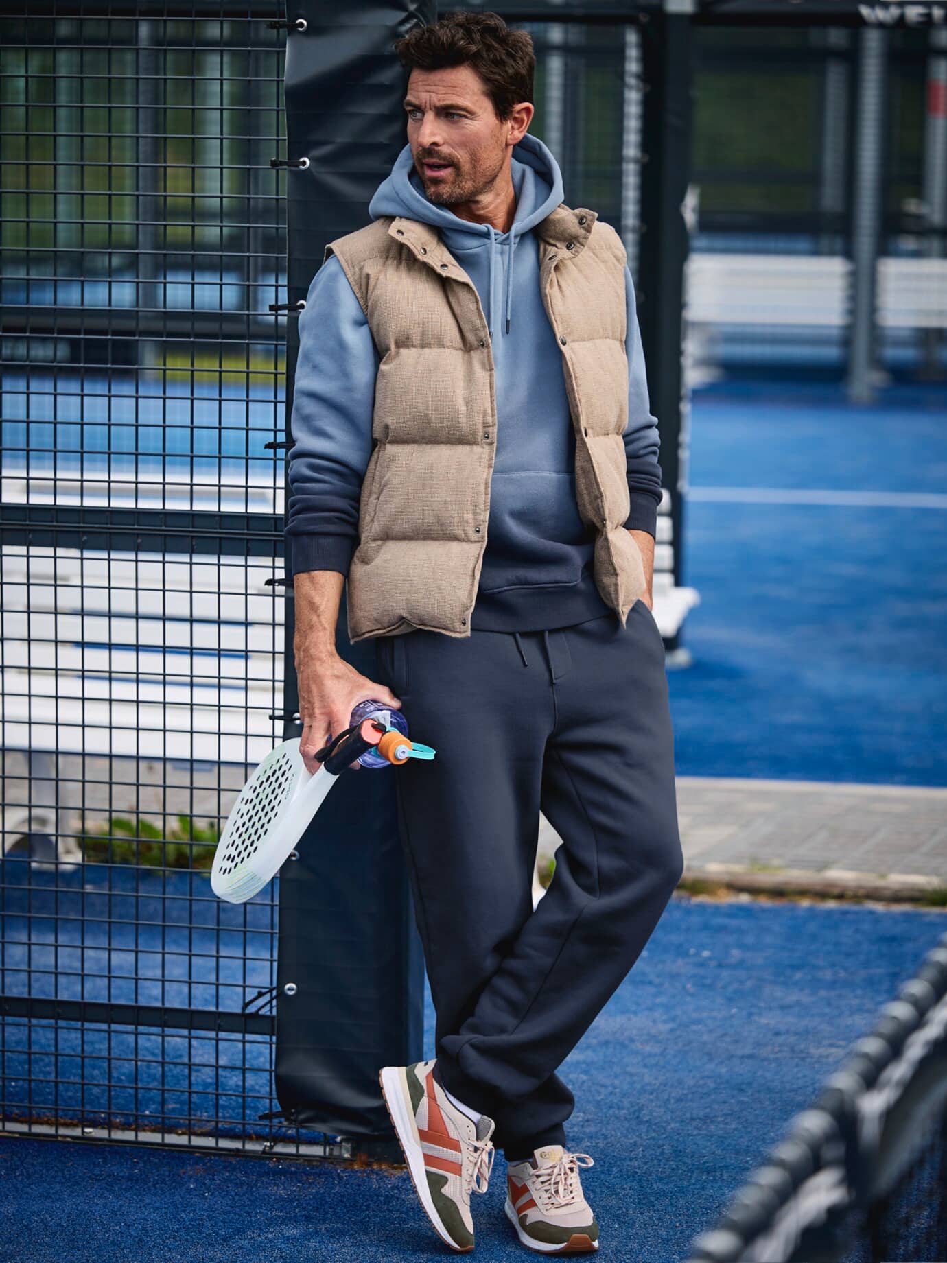 Mey & Edlich No-Jogging-Hose Blau S