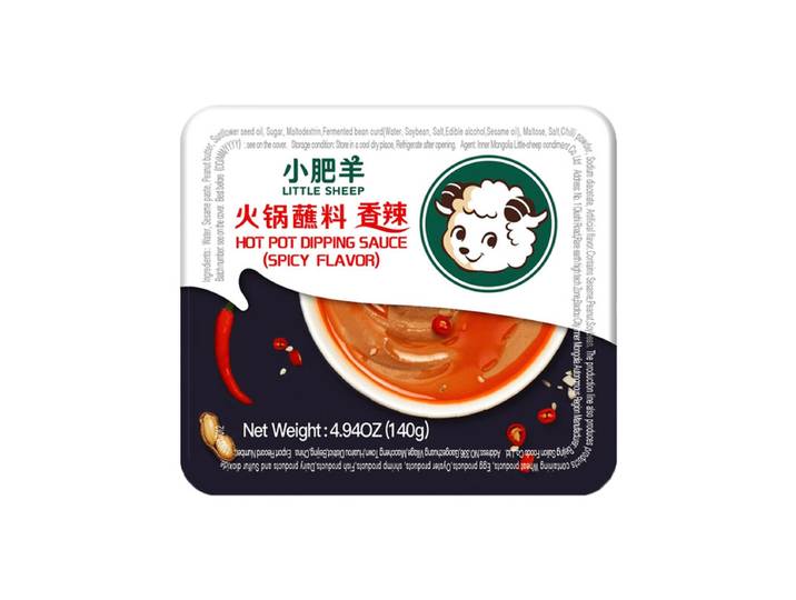 LITTLE SHEEP Sauce pour fondue chinoise Saveur épicée 140 g