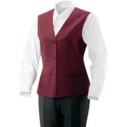 Damenweste Farbe bordeaux Größe 50