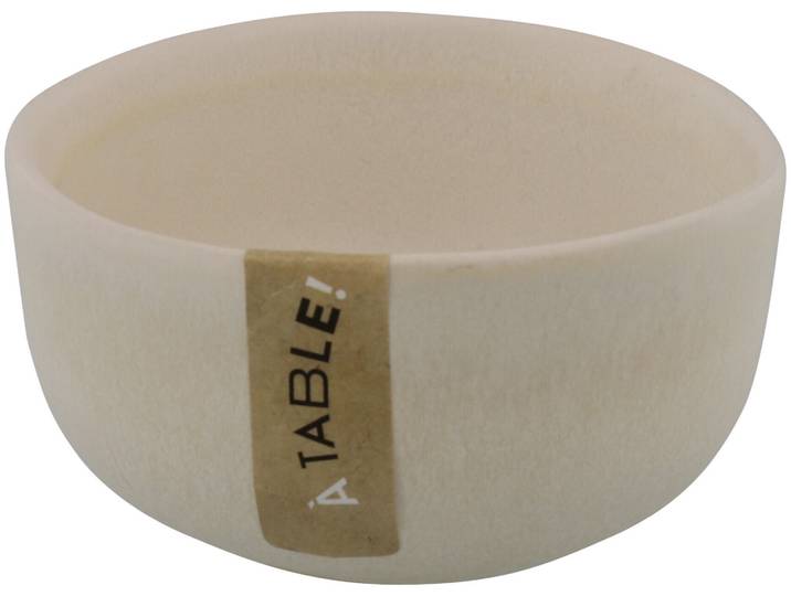 À Table! Schale beige