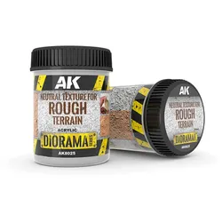 AK Neutral Texture for Rough Terrains – 250ml (Acryl)