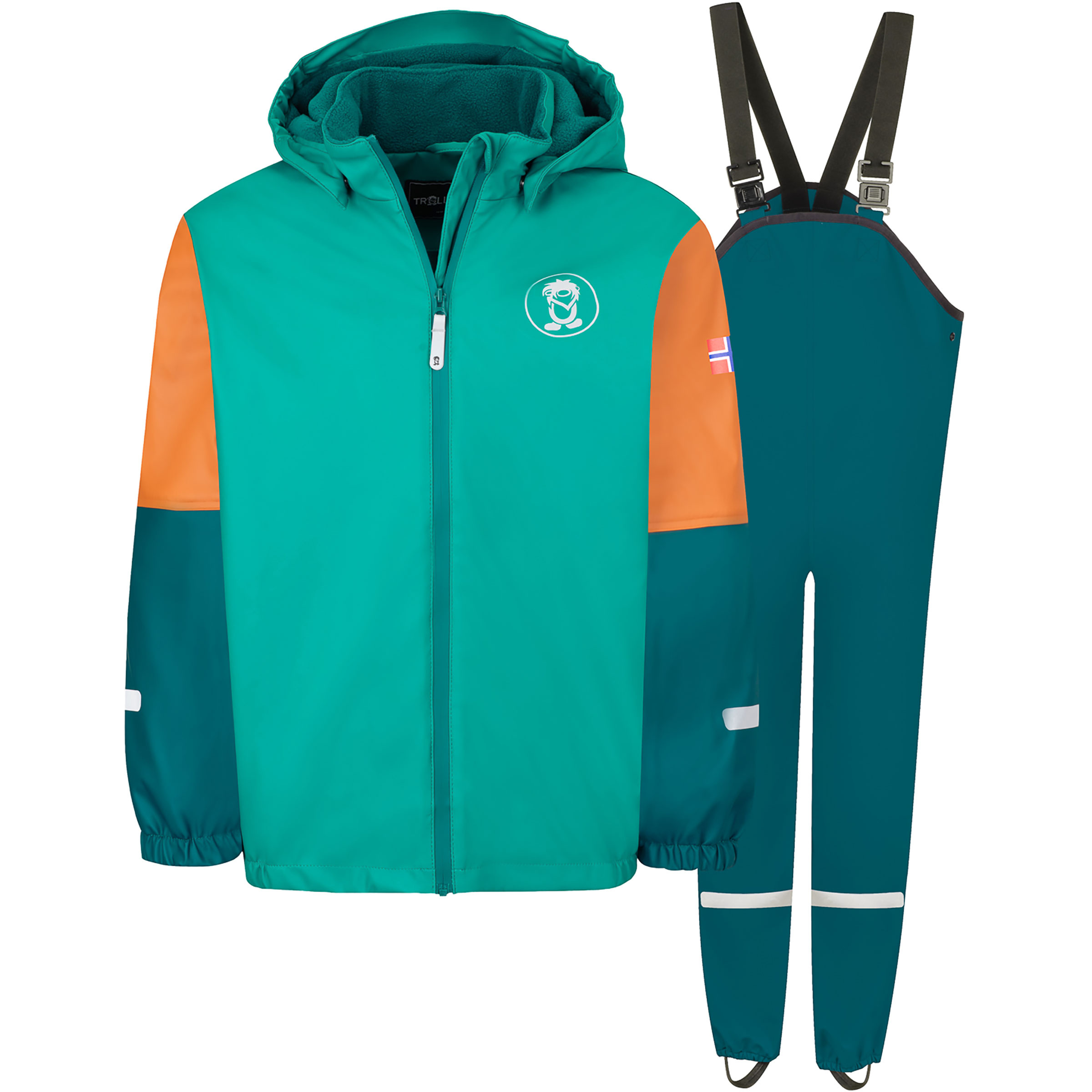 Trollkids Odda Winter Set Kinder Overalls tuerkis Größe 92 Lifestyle Widerstandsfähig
