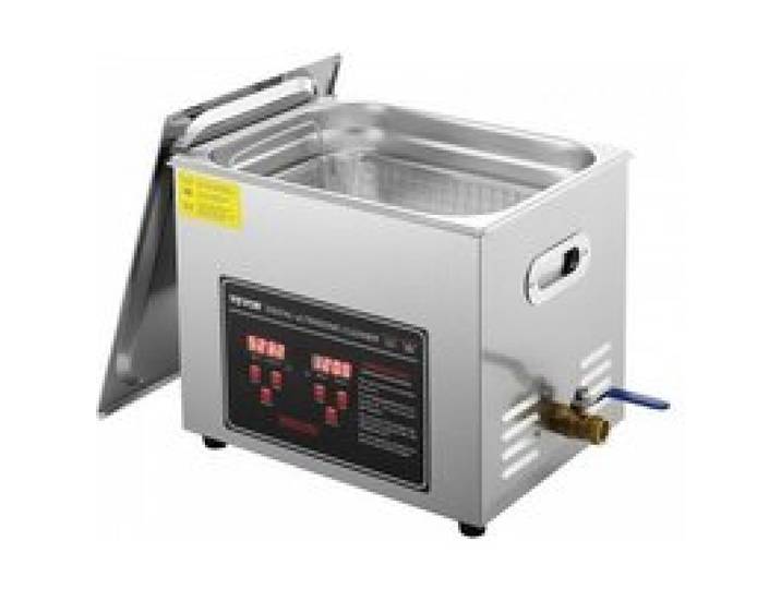 Nettoyeur à Ultrasons 10 L Bac Ultrasons avec Chauffage et Minuterie Temps Réglables 0-30 min