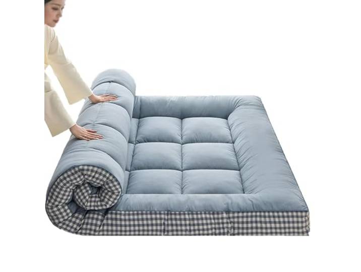 WNRLL 02,200x220cm(79X87 inch), Japanische Bodenmatratze, Verbesserte Dicke Faltbare Matratze Futon Schlafsofa Klappbare Bodenmatratze Tatami Matratze, rutschfest und atmungsaktiv