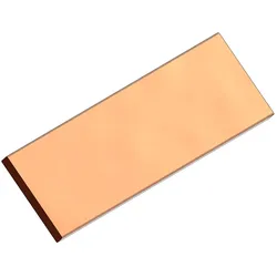 ABN XCUW171 Cu-Schiene 1FB 80x10x245mm waagrecht, ohne Überstand