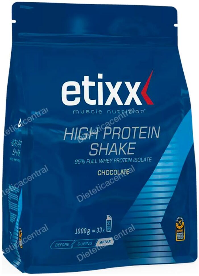 Etixx etixx high protein chocolate 1kg.
