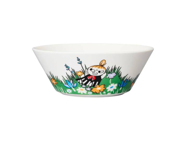 Moomin Arabia Bol Moomin Little My in the meadow Blanc-multi