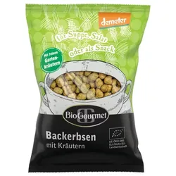 BioGourmet Backerbsen mit Kräutern demeter