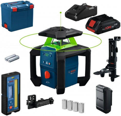 Bosch GRL18V-4-34CVG + WM5 PROFESSIONAL Laser rotatif de chantier 0601061H02