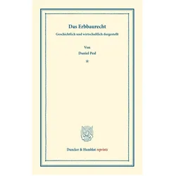 Das Erbbaurecht., Fachbücher von Daniel Pesl