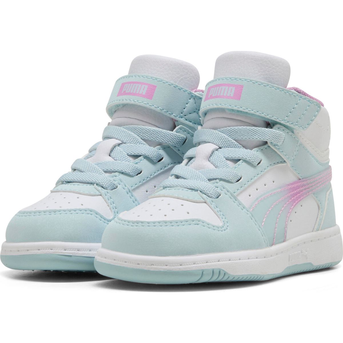 Puma Rebound Slam Mid Faded Glow AC Inf aqua glow-mauve glow-puma white (01) 9 408374-01-9