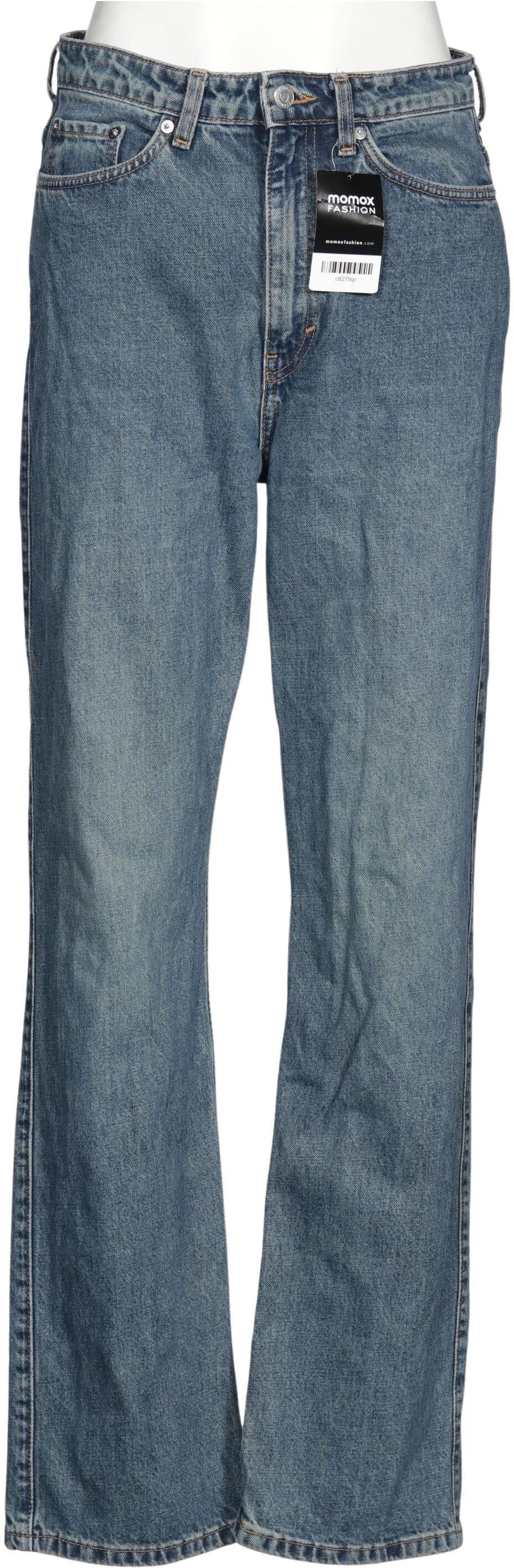 Weekday Damen Jeans, Blau, Gr. W29, Baumwolle - Second Hand