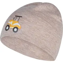 STERNTALER Beanie Fahrzeug, Größe 45 in Beige Beige