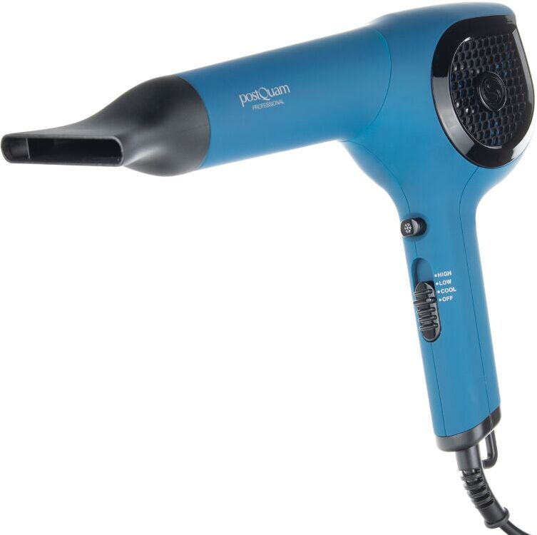 postQuam sèche-cheveux rétro moteur DC 1400W   bleu - Refurbished