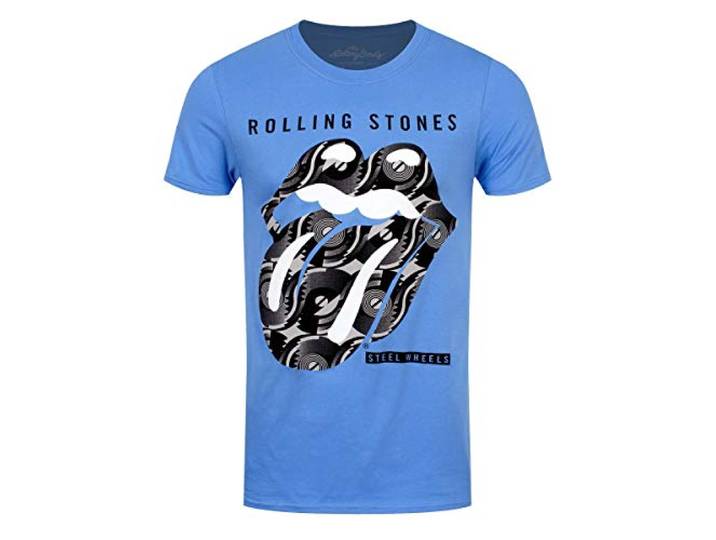 T-Shirt # M Unisex Blue # Steel Wheels
