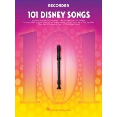 101 Disney Songs for Recorder, Taschenbuch von Hal Leonard Publishing Corporation (COR), Hal Leonard Corporation, 978-1-70513-726-0