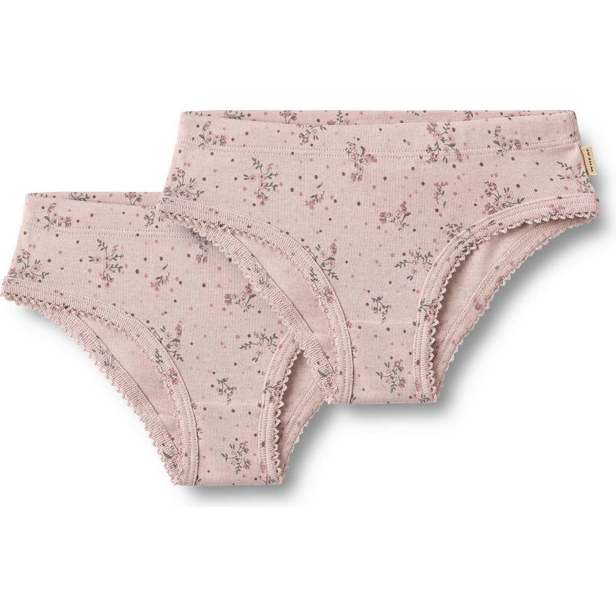Wheat 2 Briefs Havanna lilac flowers (1358) 92 9016-121-GOTS-1358-92/2y