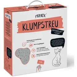 Primox Katzenstreu Babypuderduft + Silikat 8 kg 1x8 kg