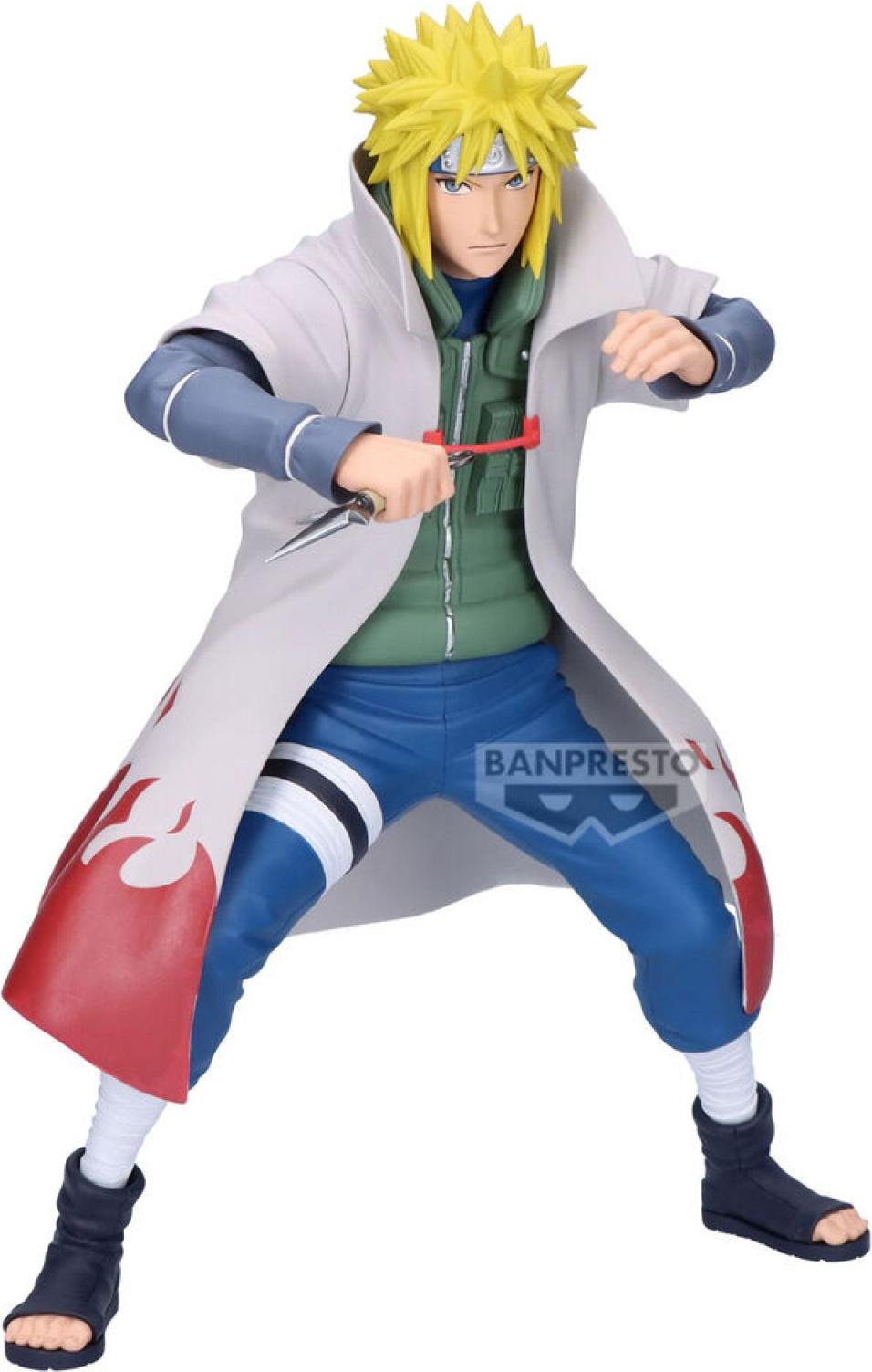 Banpresto Naruto Shippuden Grandista Minato Namikaze PVC-beeldje, 25 cm