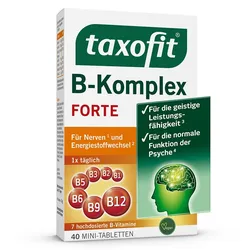 TAXOFIT B-Komplex Tabletten 40 St