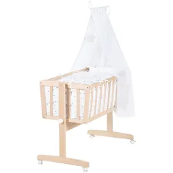 BABYWIEGENSETT Sternenzauber grau