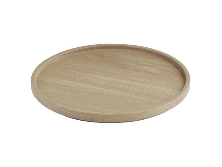 Teller The Grid Eiche Ø 20cm Beige