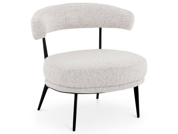 Idimex Loungesessel Manao beige, Beige, Mode, 62x68x68 cm, Wohnzimmer, Sessel, Polstersessel