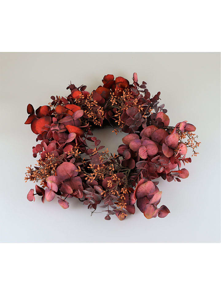 AM Design Dekokranz "Herbst" in Rot/ Rosa - Ø 35 cm - onesize