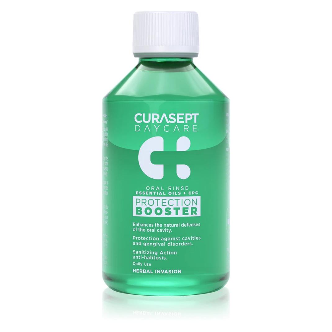 Curasept Daycare Protection Booster Herbal Invasion Mundspülung 500ml (500 ml, Mundwasser) (47333645)