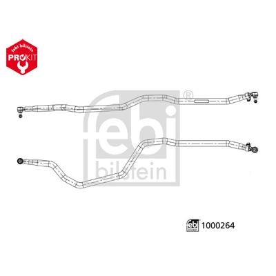FEBI BILSTEIN 1000264 gelenkte Nachlaufachse für Volvo