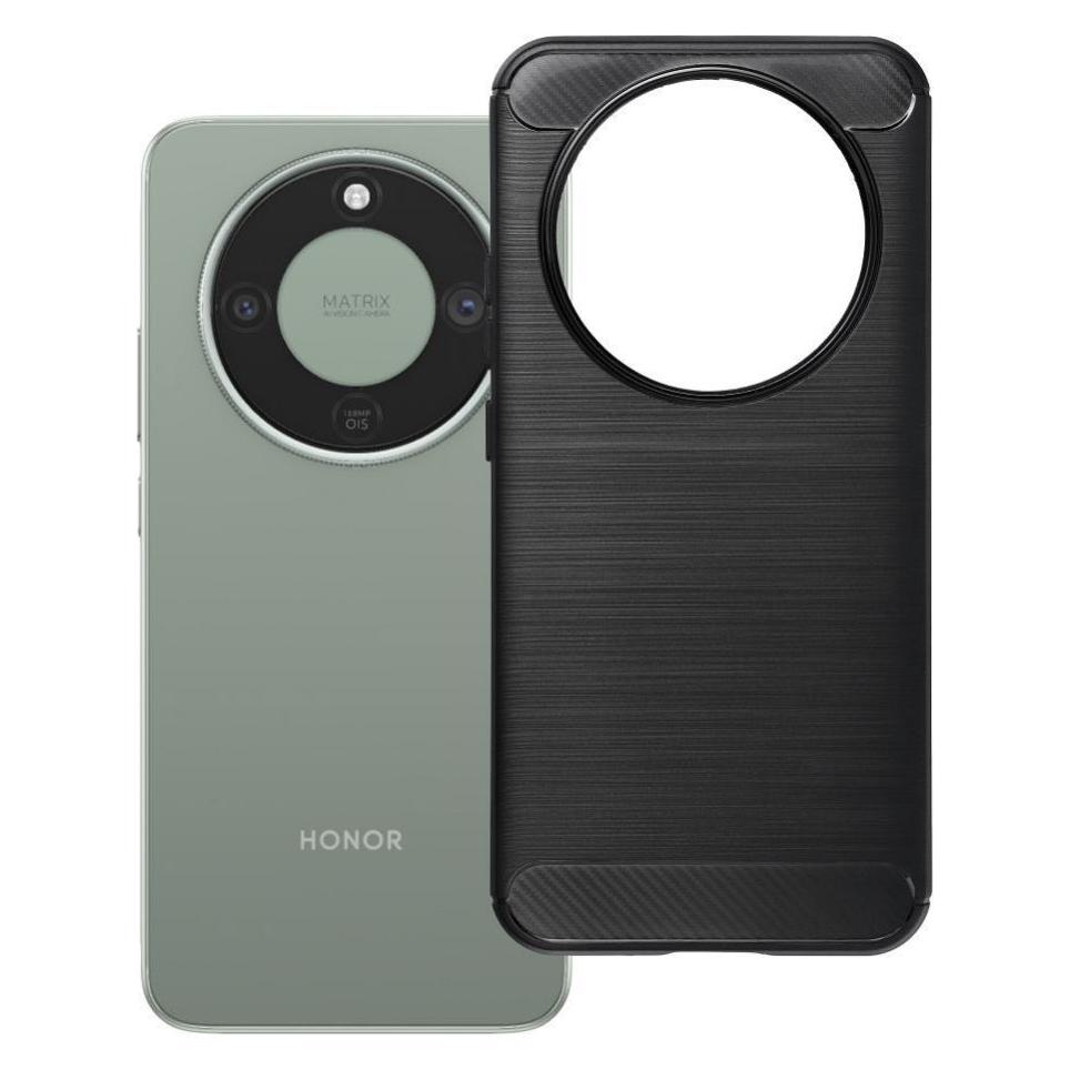 OEM Hülle für die Rückseite des Honor Magic 8 LITE Carbon 2.0, schwarz (Honor Magic 8 Lite) (74674248)