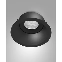 Fabas Luce Toodle GU10 rund Einbauleuchte 6578-00-060 Schwarz IP20