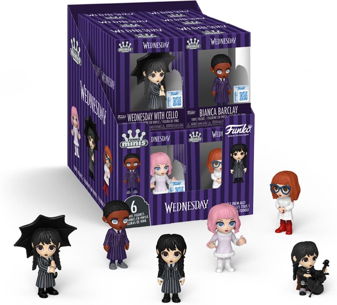 Funko Minis: Wednesday - Wednesday (Random) Vinyl Figures