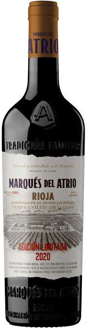 Vino Tinto Marqués del Atrio Edición Limitada 2020 D.O. Rioja 75 cl