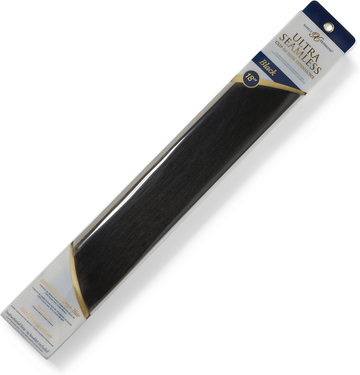 """Barely Xtensions 18"" Ultra-Seamless Clip-in Hair Extensions Black 100 Grams"""
