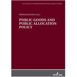 Public Goods and Public Allocation Policy, Fachbücher