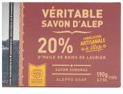 La Corvette Savon Solide d'Alep Bio 190 g - Pain 190 g