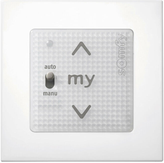 Somfy Émetteur mural Smoove Uno A/M io Pure sans cadre 1811404 (1811404)