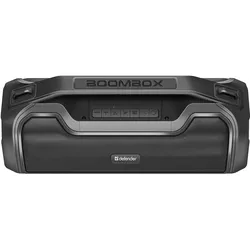 Defender GŁOŚNIK BEATBOX 50 BLUETOOTH 50W BT/RGB/TF/TYPEC/IPX5/PWB 65950 (5 h), Bluetooth Lautsprecher, Schwarz