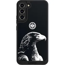 Nivocase Handyhülle für Samsung Galaxy S22+ Hülle NIVOpure Case Schwarz Eintracht Frankfurt Offizielles (Samsung Galaxy S22+), Smartphone Hülle, Schwarz