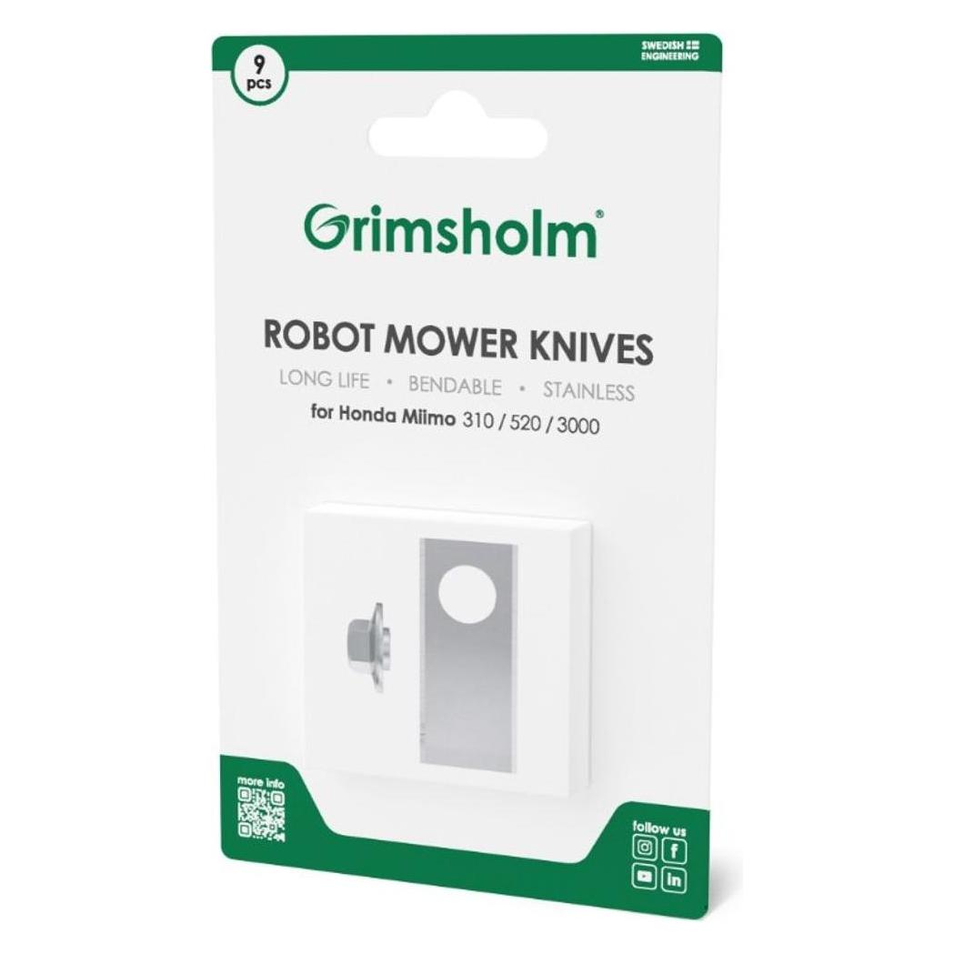 Grimsholm Rasenroboter-Messerset (Mähroboter) (HONKNIV)
