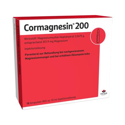 Cormagnesin 200 Ampullen 10x10 ml