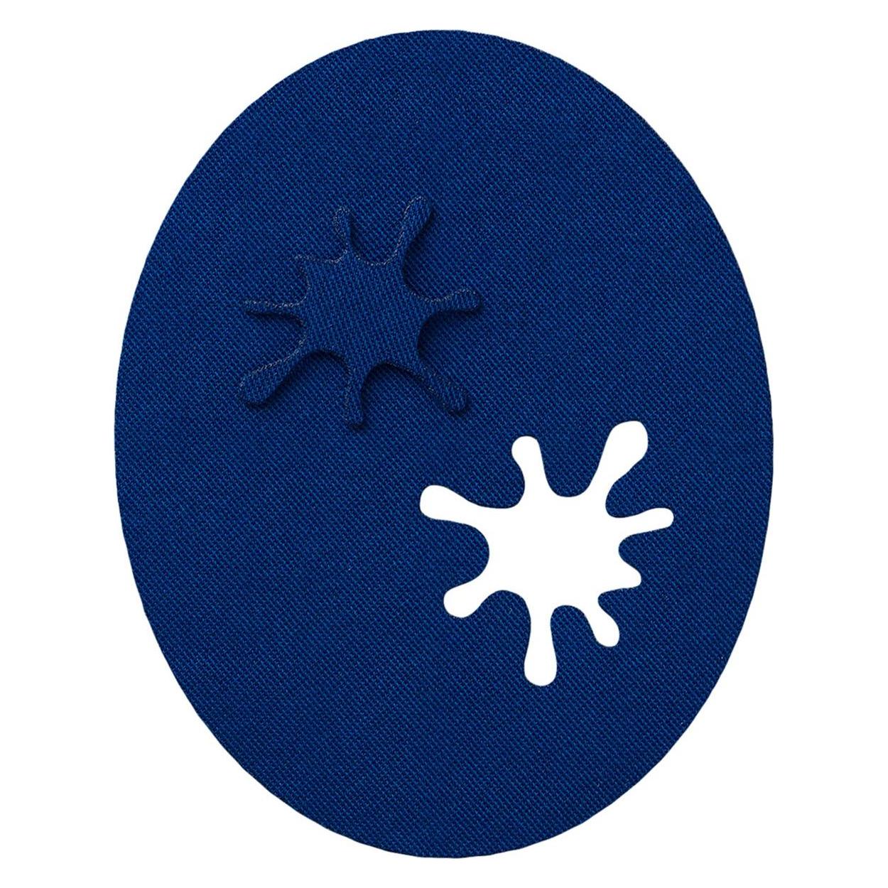 Mono Quick Flicken 2teilig Blau Splash (2 Stk., 79 x 9.90 cm) (08275)