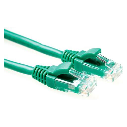 ACT Green 5 meter U/UTP CAT6 patch cable component level with RJ45 connectors (U/UTP, CAT6, 5 m) (IK8705)