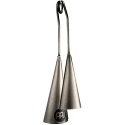 Meinl Percussion STBAG2 - Modern Style A-GO-GO Steel Finish - medium - Agogobell