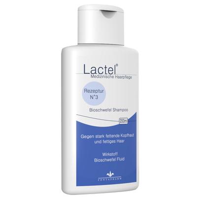 Lactel Nr.3 Shampoo gegen stark fetten.Kopfhaut 200 ml