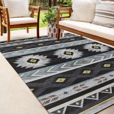 Addison Rugs Indoor/ Outdoor Sonora Global Medallions Washable Rug